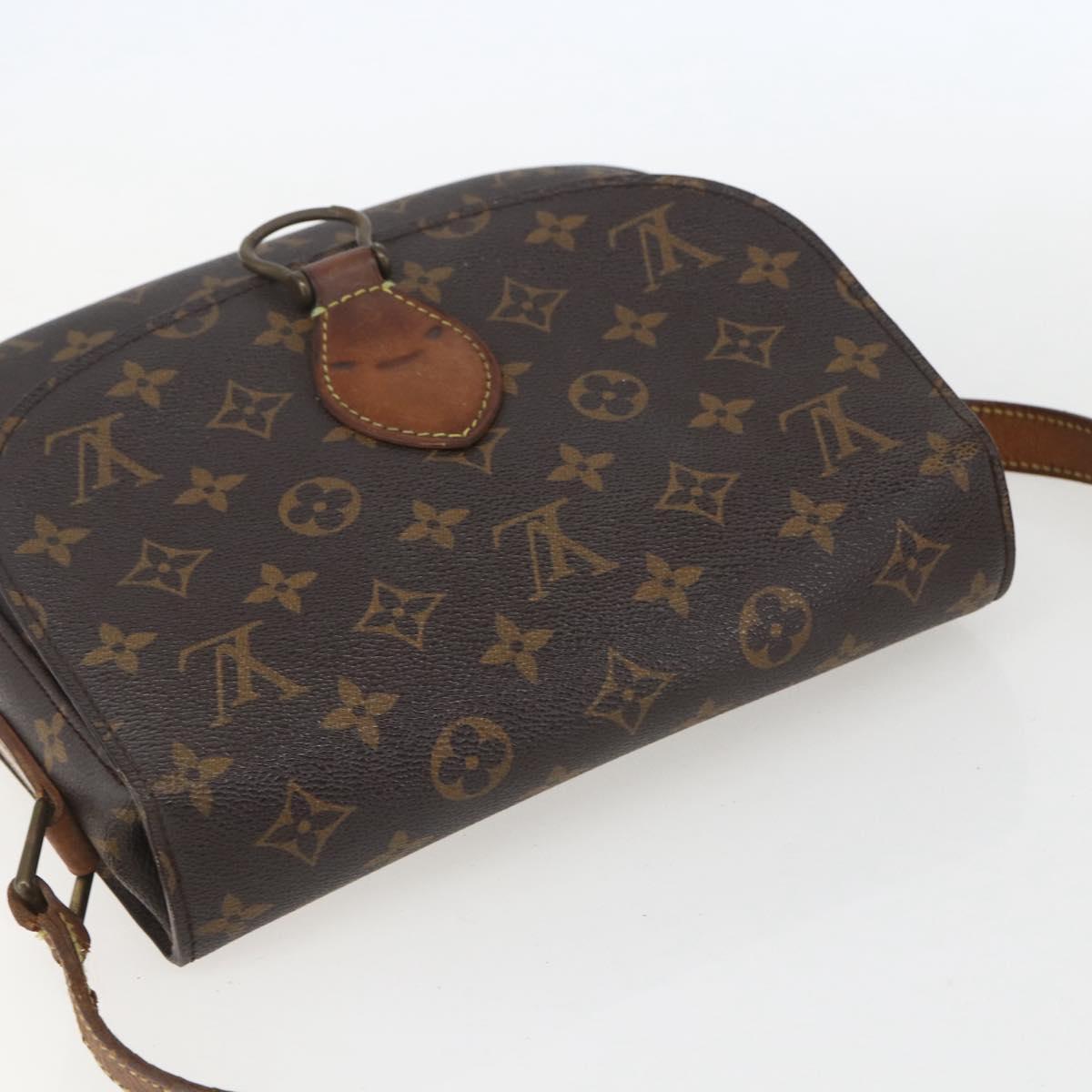 LOUIS VUITTON Monogram Saint Cloud GM Shoulder Bag M51242 LV Auth 156995