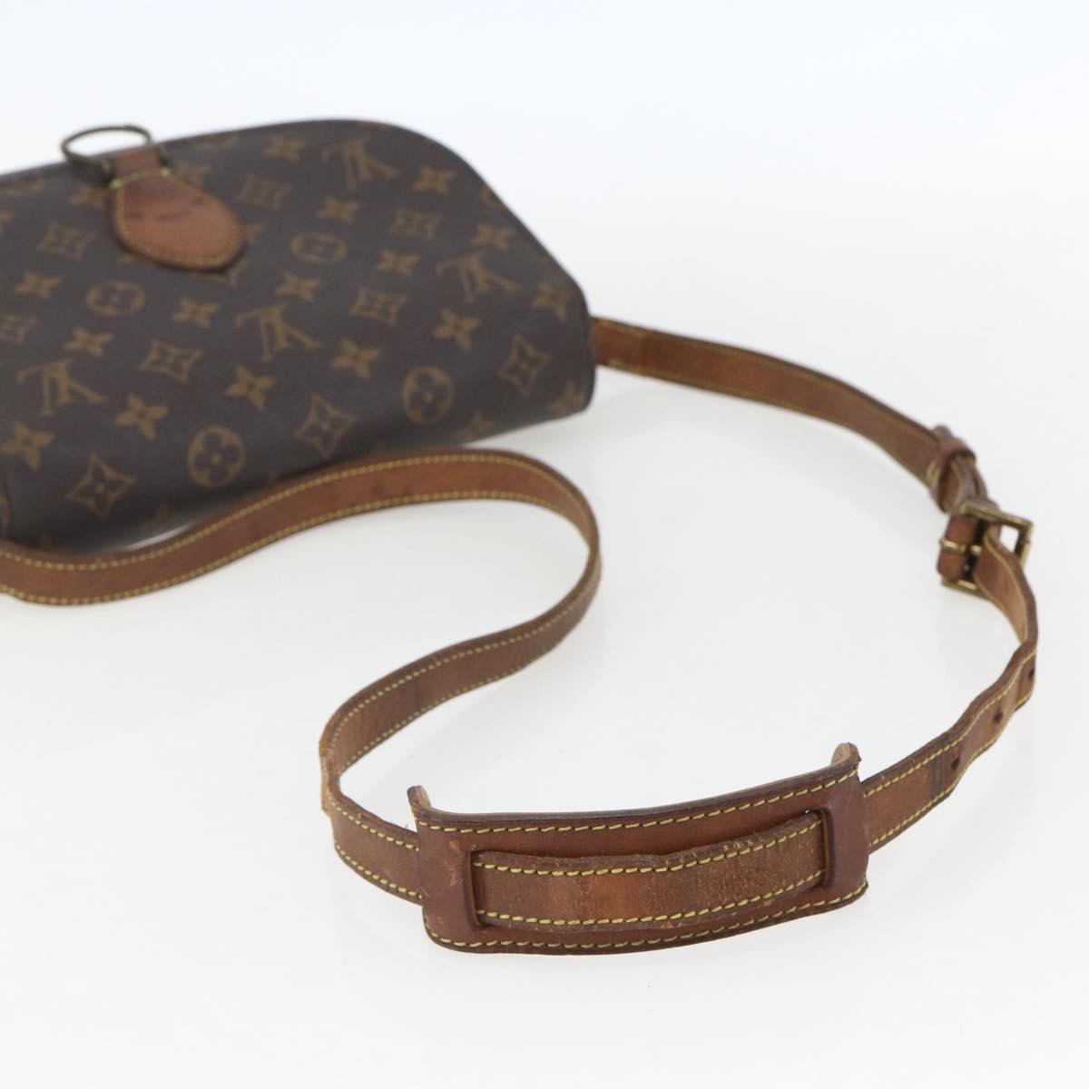 LOUIS VUITTON Monogram Saint Cloud GM Shoulder Bag M51242 LV Auth 156995