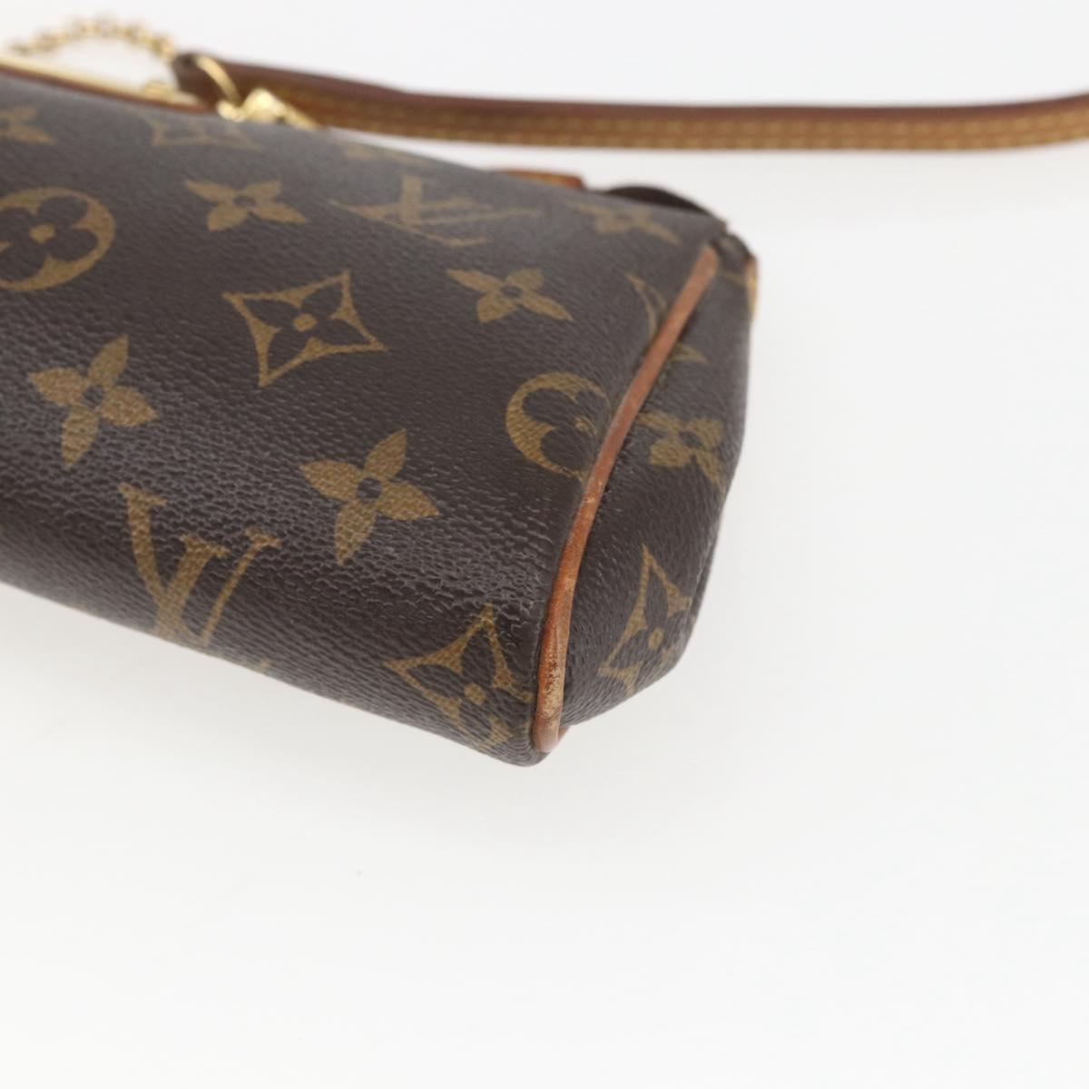 LOUIS VUITTON Monogram Eva Shoulder Bag M95567 LV Auth 156998