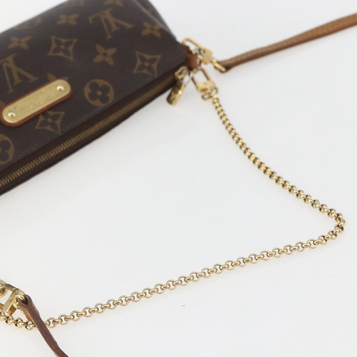 LOUIS VUITTON Monogram Eva Shoulder Bag M95567 LV Auth 156998