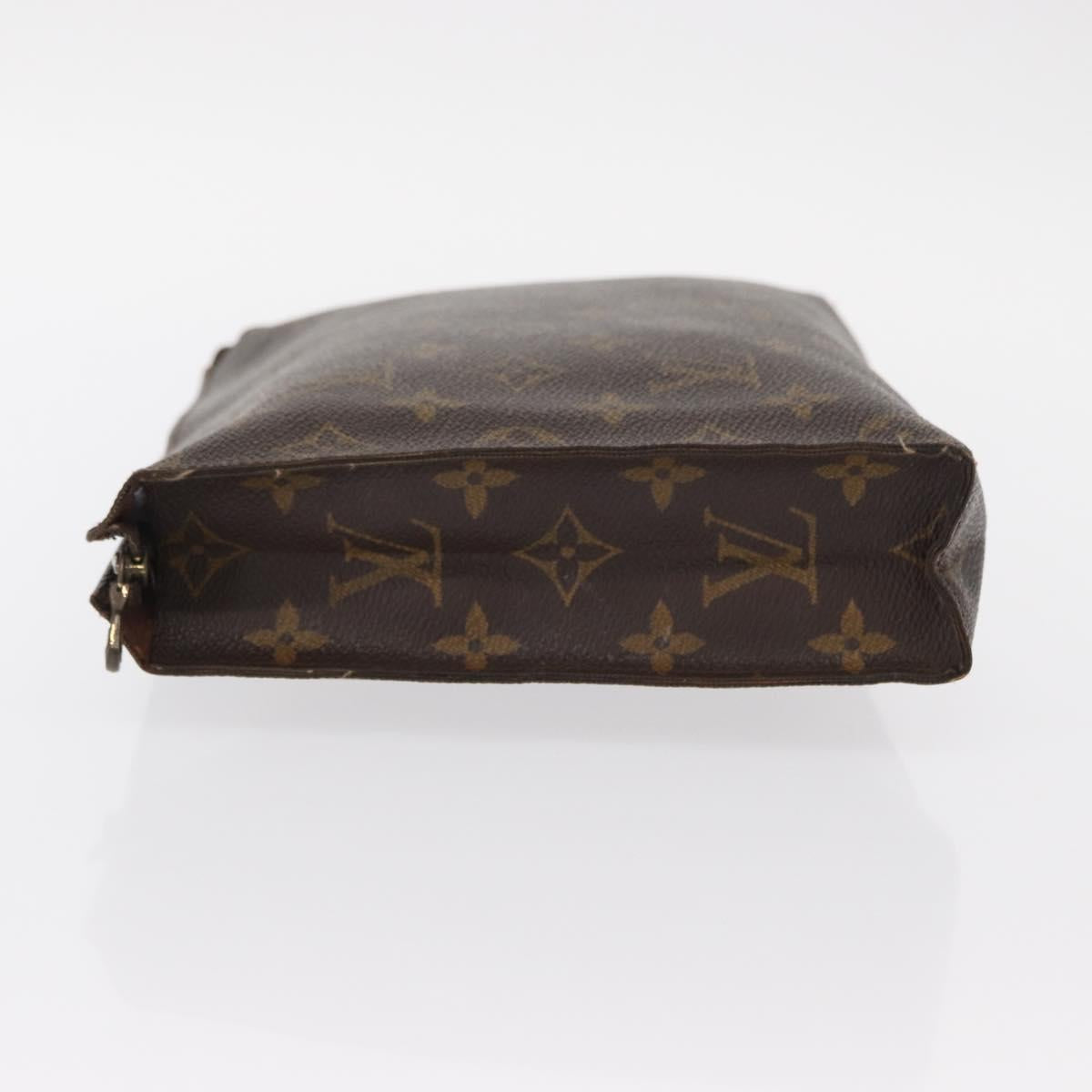 LOUIS VUITTON Monogram Poche Toilette 26 Pouch M47542 LV Auth 157005