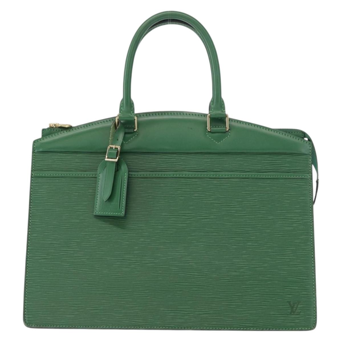 LOUIS VUITTON Epi Riviera Hand Bag Green M48184 LV Auth 157017