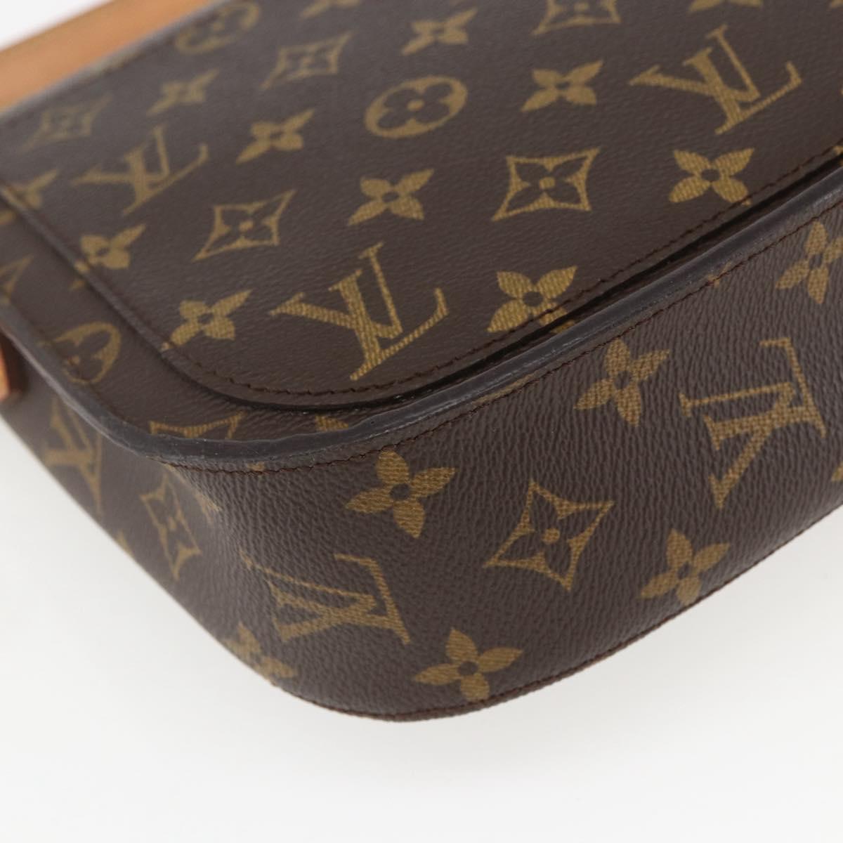 LOUIS VUITTON Monogram Saint Cloud GM Shoulder Bag M51242 LV Auth 157018