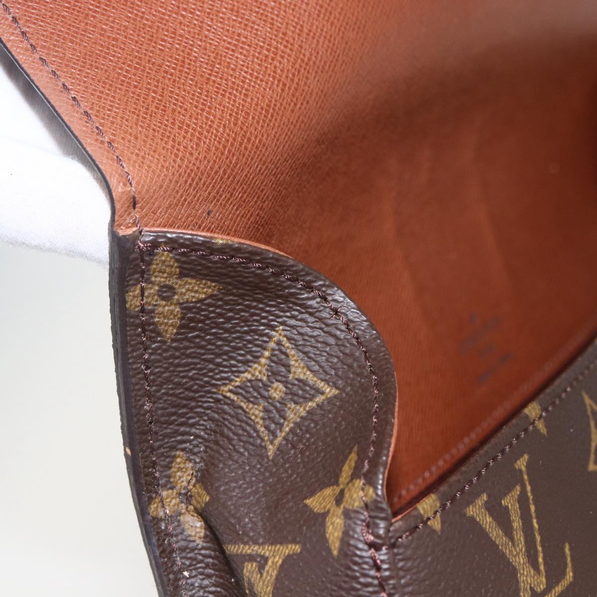 LOUIS VUITTON Monogram Saint Cloud GM Shoulder Bag M51242 LV Auth 157018