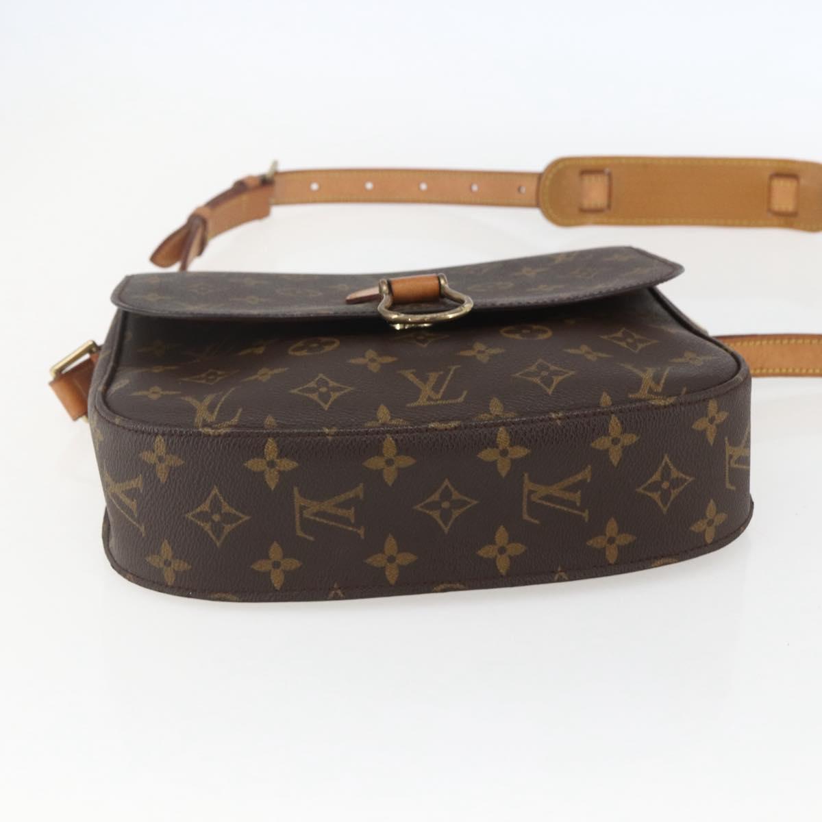 LOUIS VUITTON Monogram Saint Cloud GM Shoulder Bag M51242 LV Auth 157018