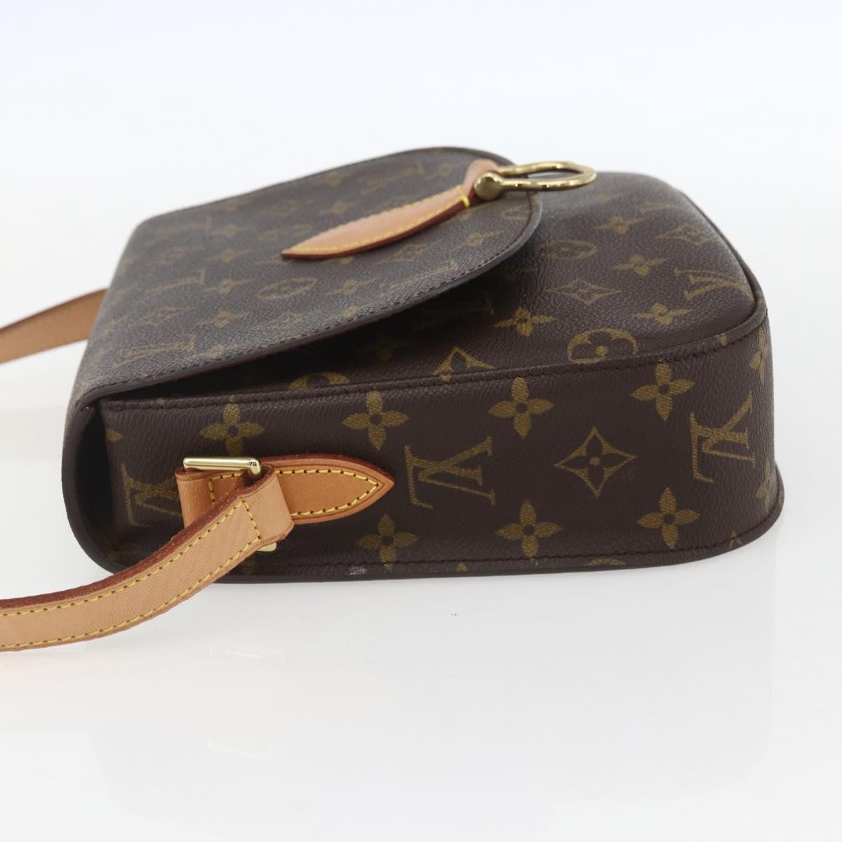 LOUIS VUITTON Monogram Saint Cloud GM Shoulder Bag M51242 LV Auth 157019V