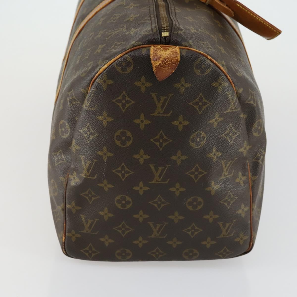LOUIS VUITTON Monogram Keepall 50 Boston Bag M41426 LV Auth 157022