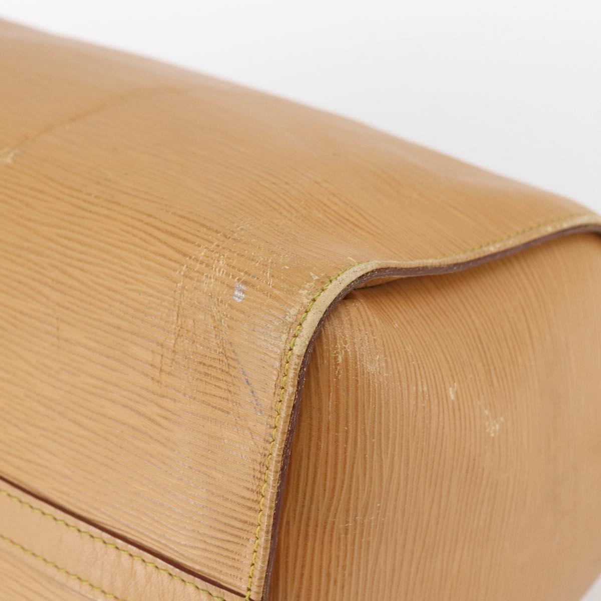LOUIS VUITTON Epi Speedy 30 Hand Bag Beige LV Auth 157028