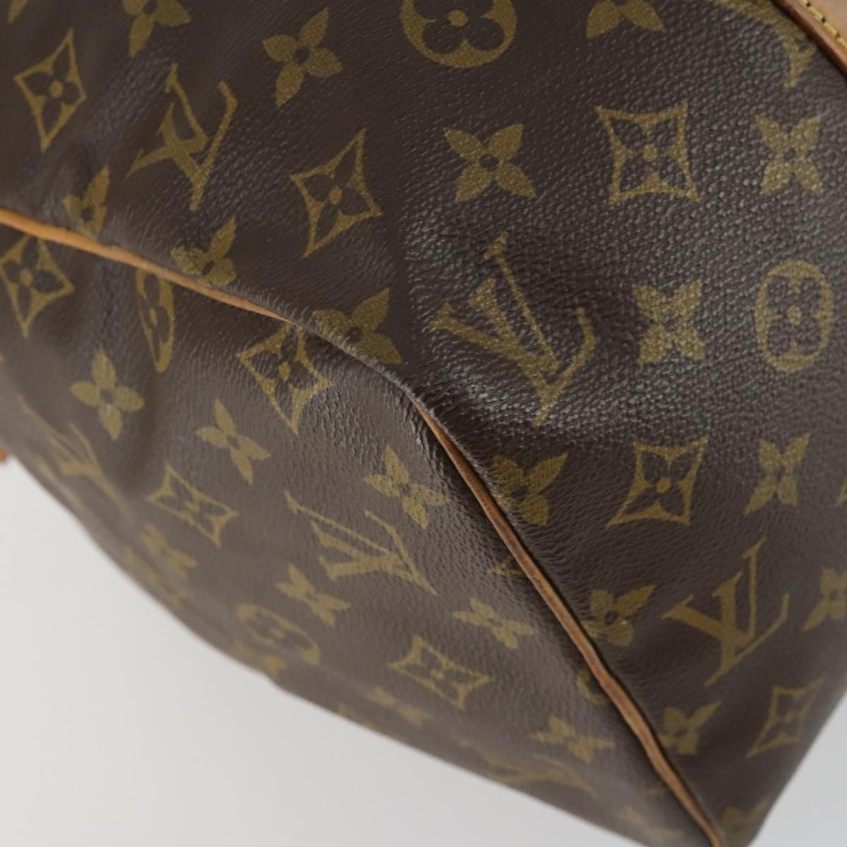 LOUIS VUITTON Monogram Sac Souple 35 Boston Bag M41626 LV Auth 157033