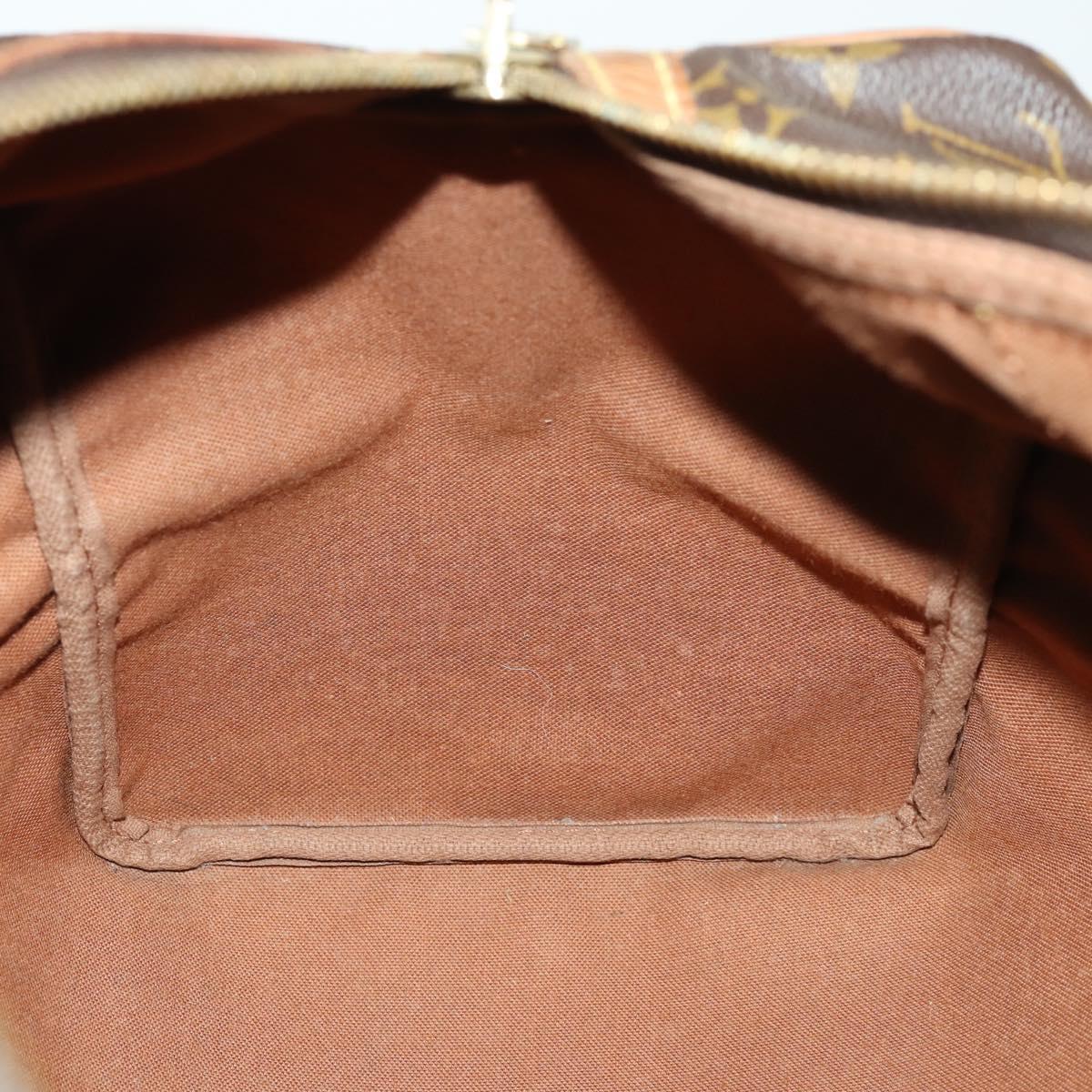 LOUIS VUITTON Monogram Sac Souple 35 Boston Bag M41626 LV Auth 157033
