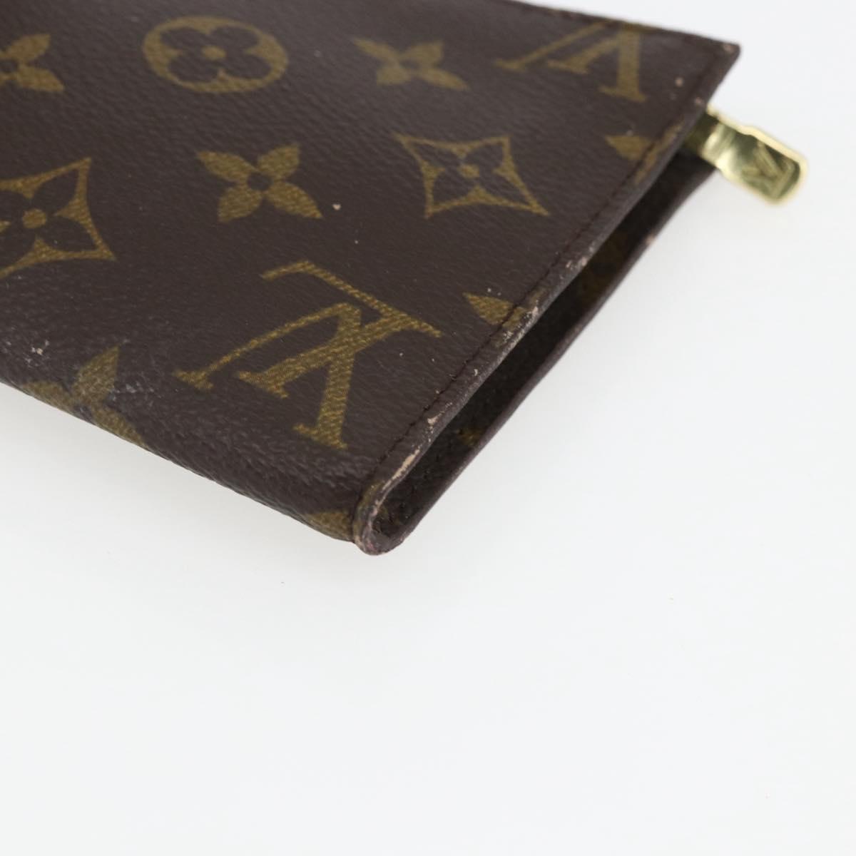 LOUIS VUITTON Monogram Bucket GM Accessory Pouch LV Auth 157035