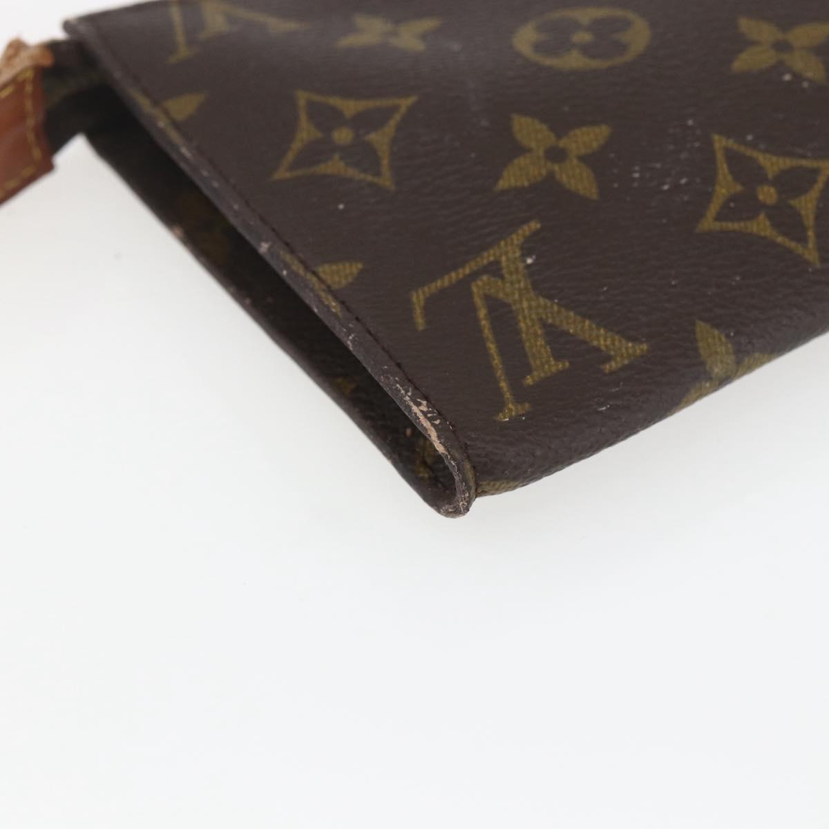 LOUIS VUITTON Monogram Bucket GM Accessory Pouch LV Auth 157035
