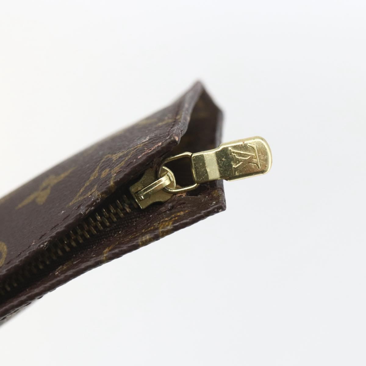 LOUIS VUITTON Monogram Bucket GM Accessory Pouch LV Auth 157035