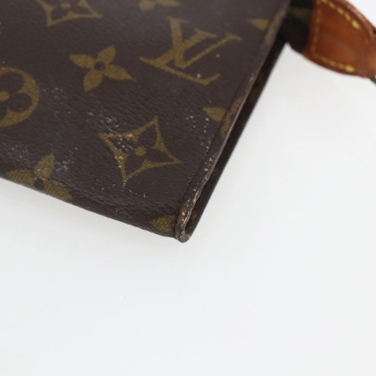 LOUIS VUITTON Monogram Bucket GM Accessory Pouch LV Auth 157035