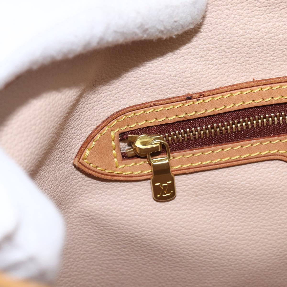 LOUIS VUITTON Monogram Bucket GM Shoulder Bag M42236 LV Auth 157036