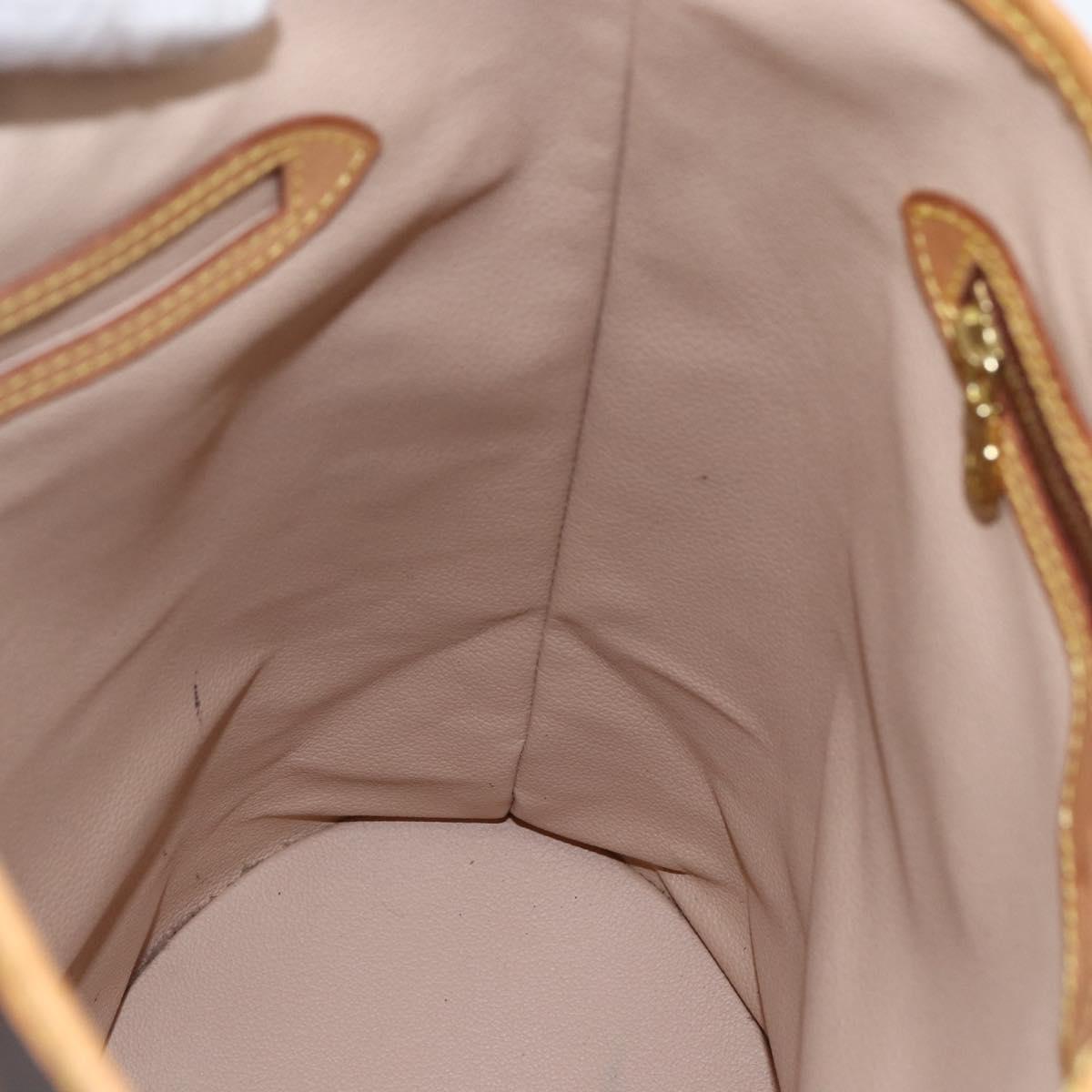 LOUIS VUITTON Monogram Bucket GM Shoulder Bag M42236 LV Auth 157036