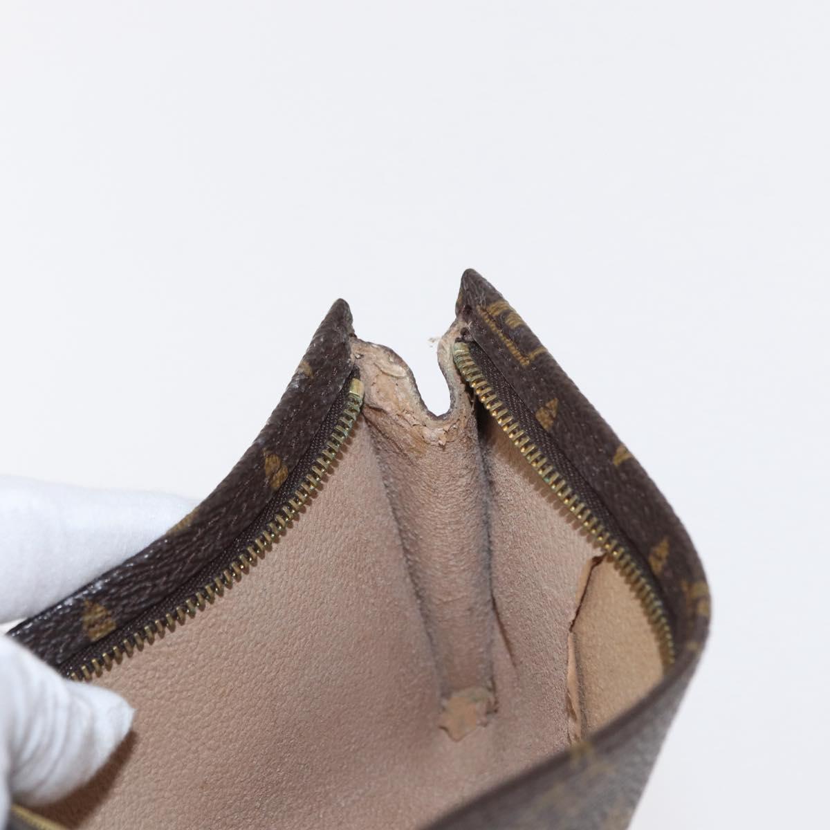 LOUIS VUITTON Monogram Bucket GM Accessory Pouch LV Auth 157037