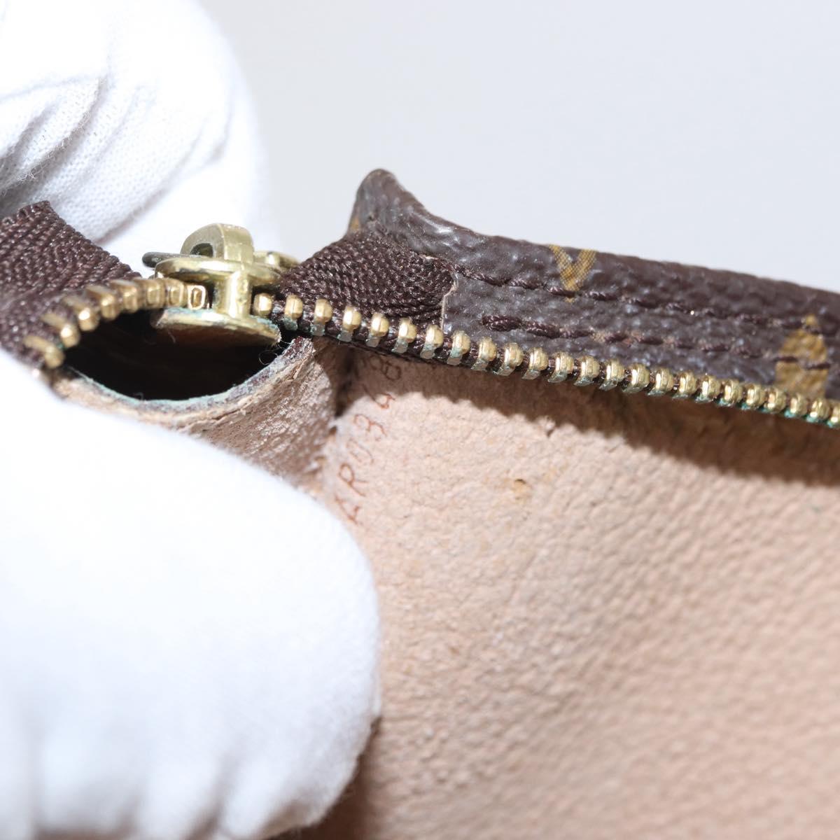 LOUIS VUITTON Monogram Bucket GM Accessory Pouch LV Auth 157037