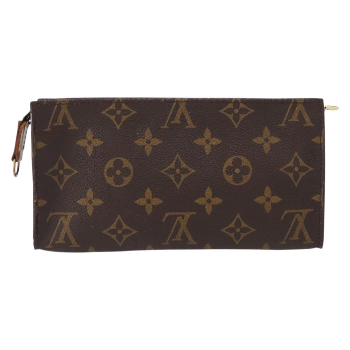 LOUIS VUITTON Monogram Bucket GM Accessory Pouch LV Auth 157037