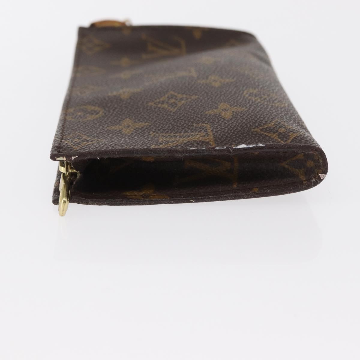 LOUIS VUITTON Monogram Bucket GM Accessory Pouch LV Auth 157037