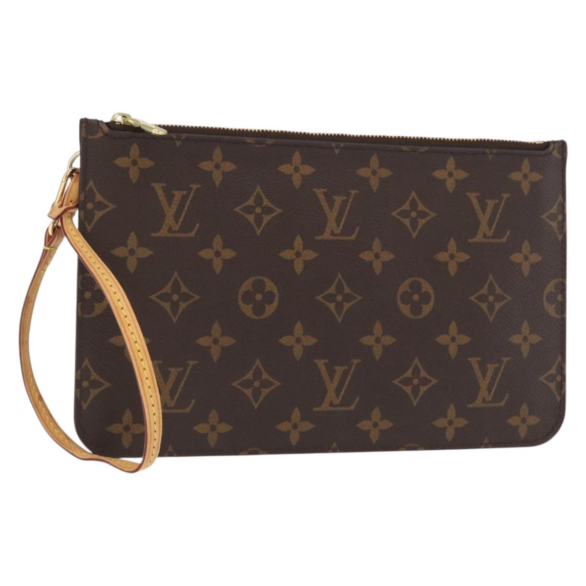 LOUIS VUITTON Monogram Neverfull GM Pouch Pouch LV Auth 157039