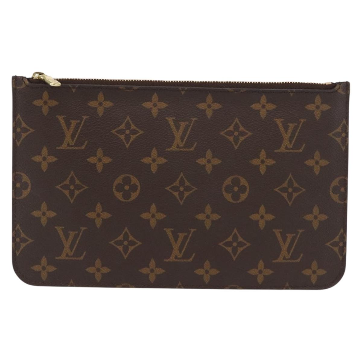 LOUIS VUITTON Monogram Neverfull GM Pouch Pouch LV Auth 157039