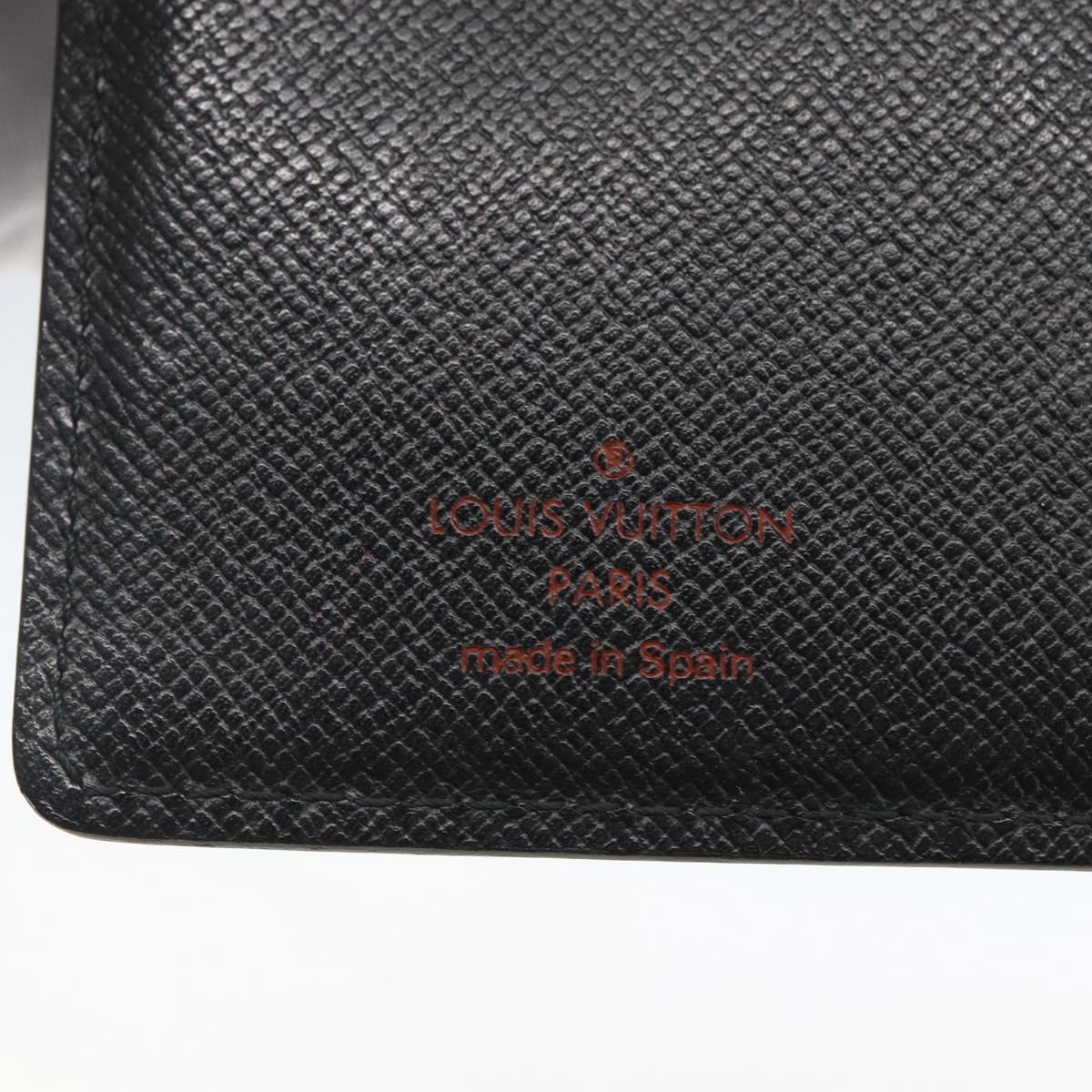 LOUIS VUITTON Epi Agenda PM Day Planner Cover Blue R20055 LV Auth 157040