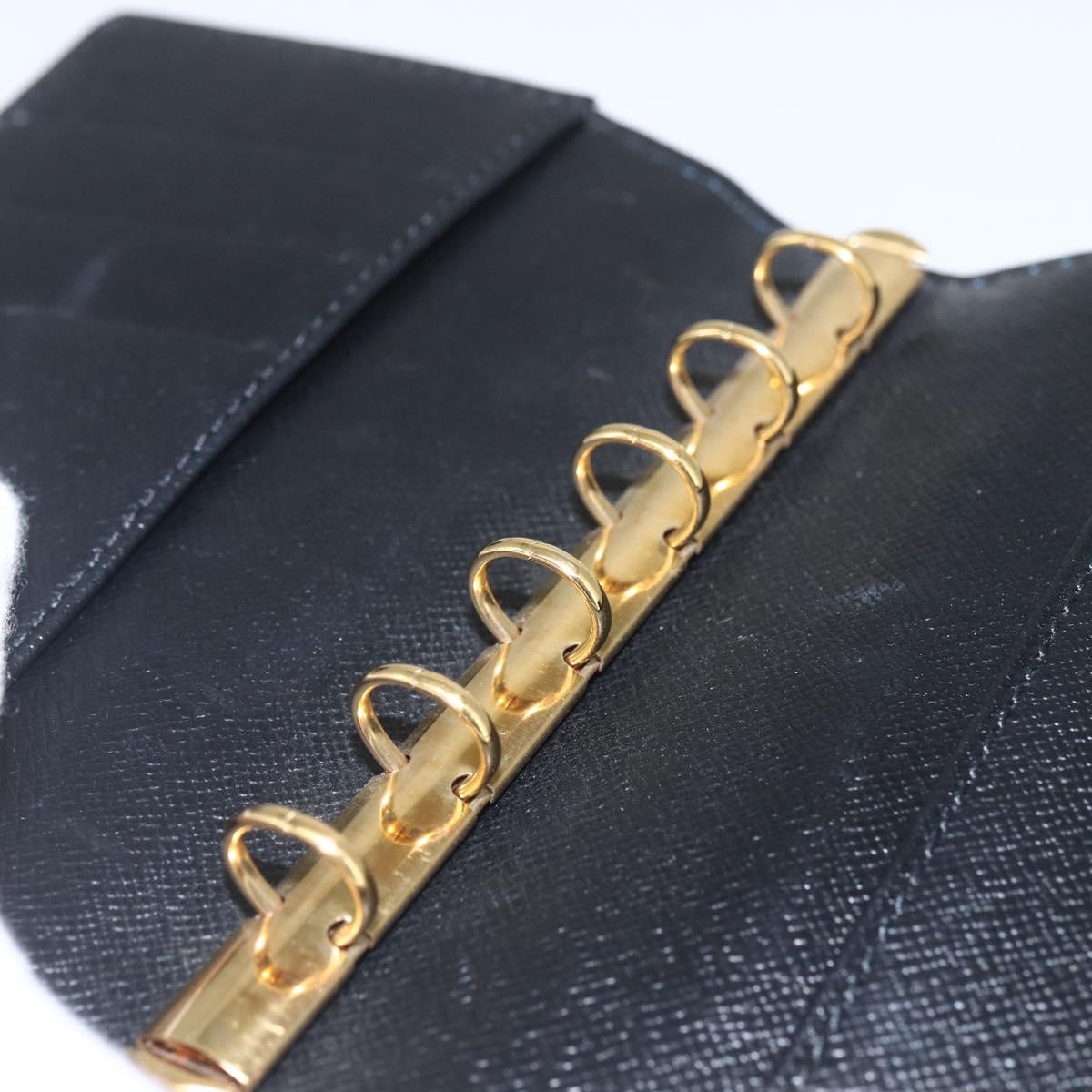 LOUIS VUITTON Epi Agenda PM Day Planner Cover Blue R20055 LV Auth 157040