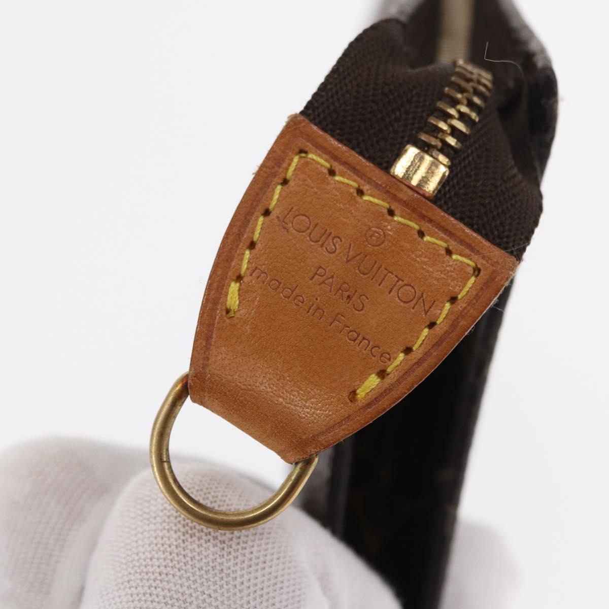 LOUIS VUITTON Monogram Bucket PM Accessory Pouch LV Auth 157041