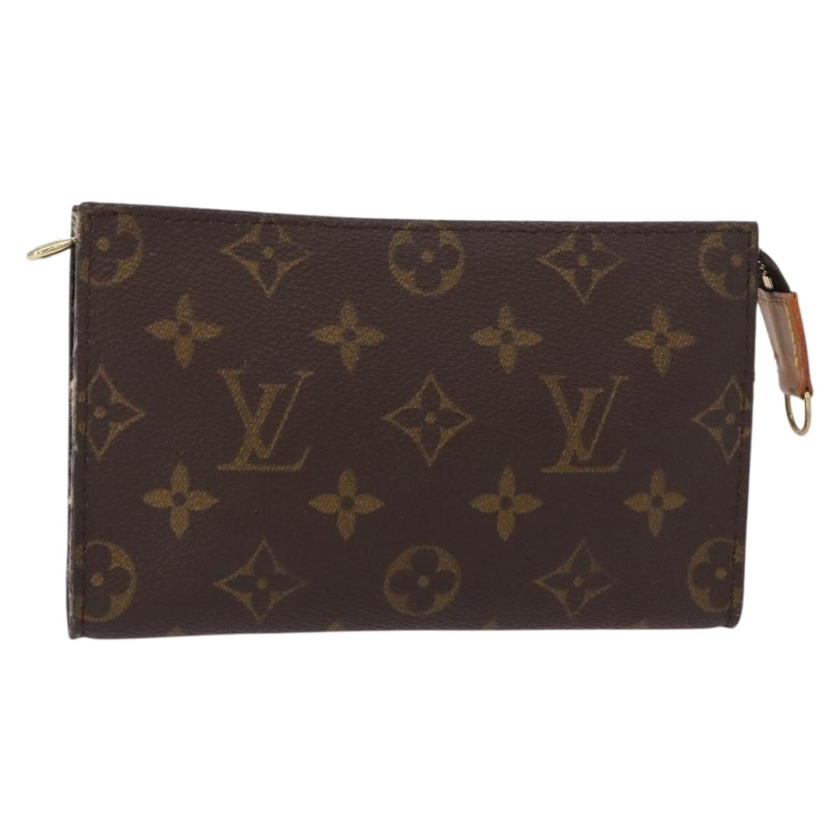LOUIS VUITTON Monogram Bucket PM Accessory Pouch LV Auth 157041