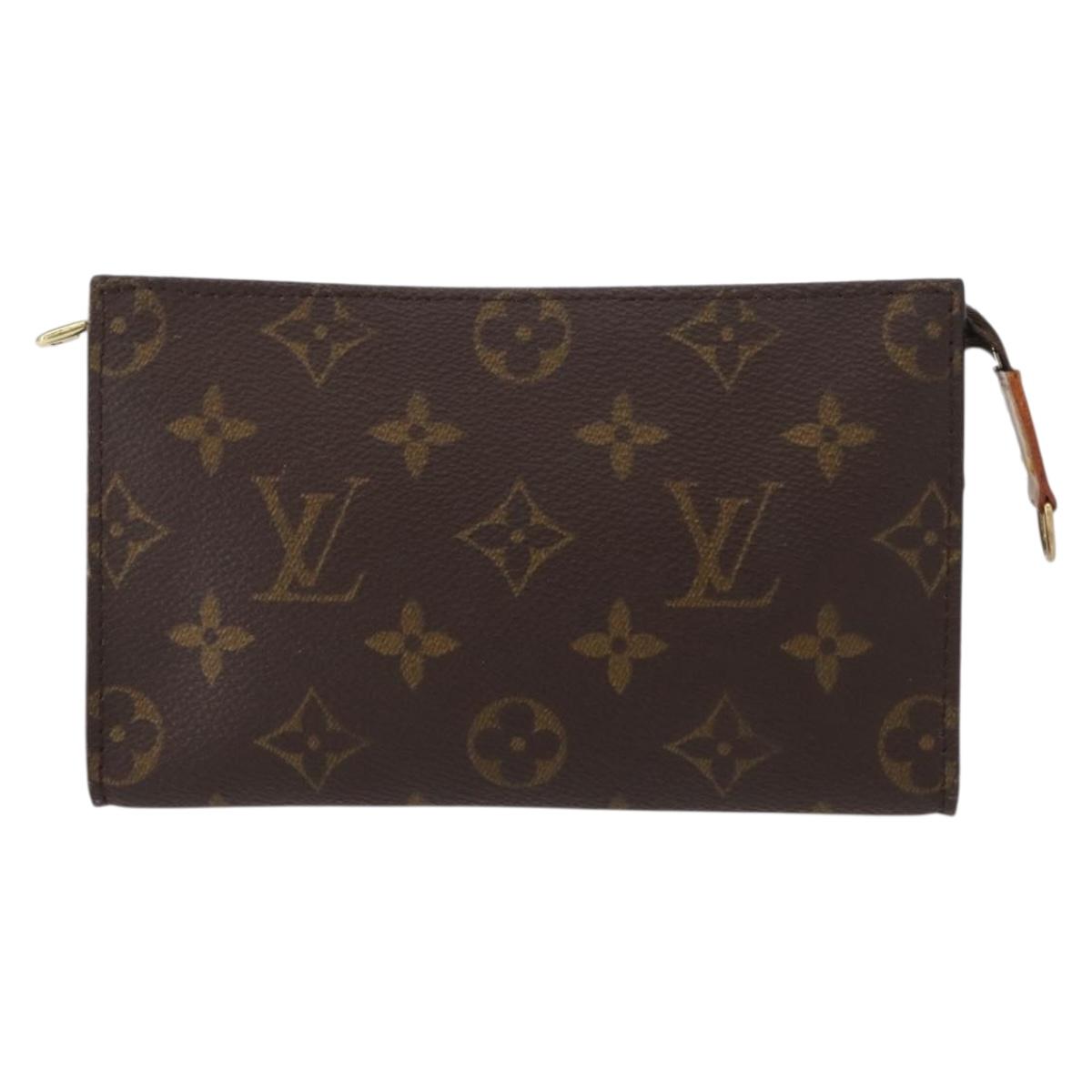 LOUIS VUITTON Monogram Bucket PM Accessory Pouch LV Auth 157041