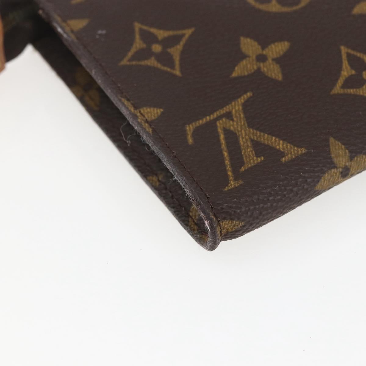 LOUIS VUITTON Monogram Bucket GM Accessory Pouch LV Auth 157042