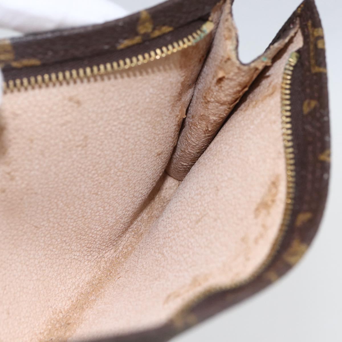 LOUIS VUITTON Monogram Bucket GM Accessory Pouch LV Auth 157042