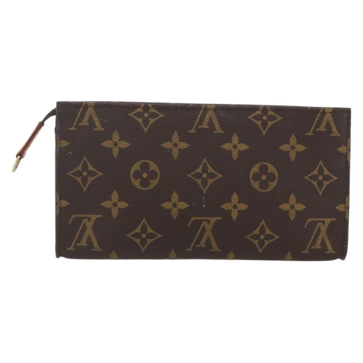 LOUIS VUITTON Monogram Bucket GM Accessory Pouch LV Auth 157042