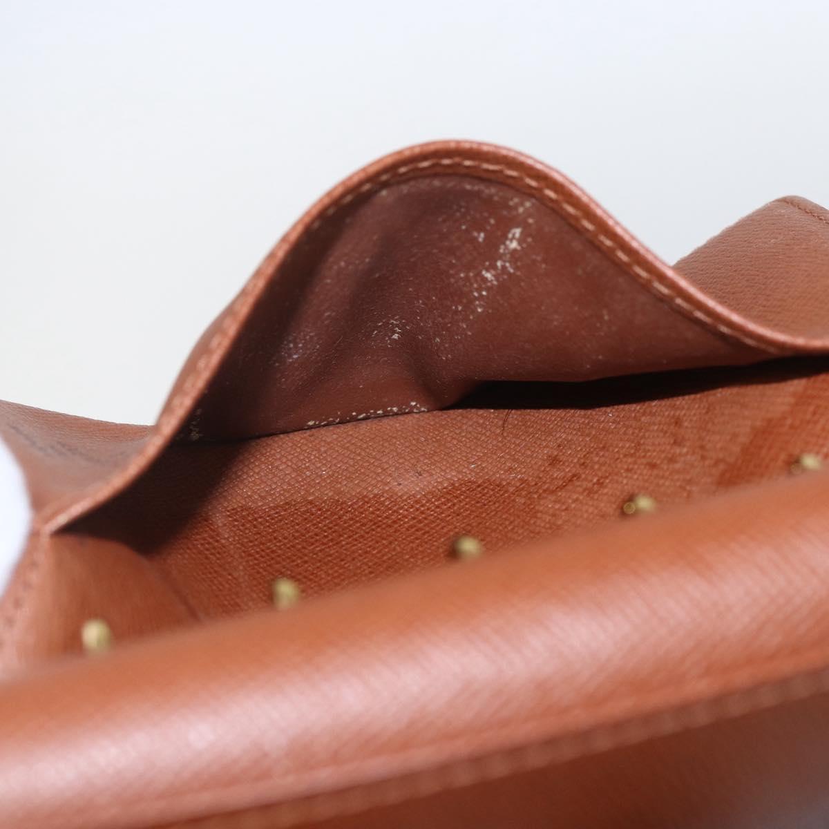 LOUIS VUITTON Monogram Agenda PM Day Planner Cover R20005 LV Auth 157043