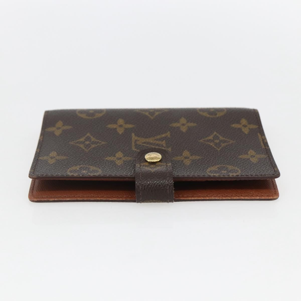 LOUIS VUITTON Monogram Agenda PM Day Planner Cover R20005 LV Auth 157043