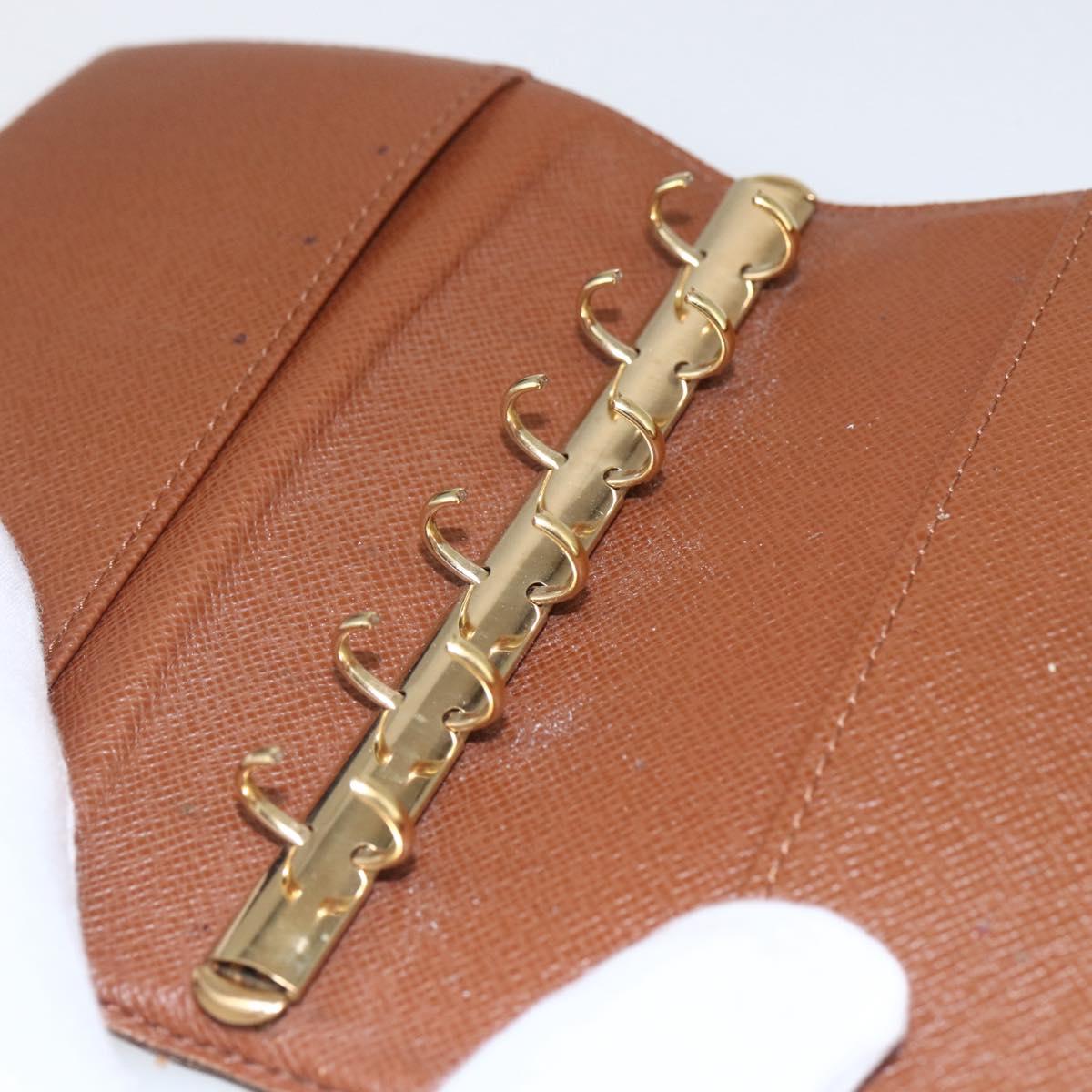 LOUIS VUITTON Monogram Agenda PM Day Planner Cover R20005 LV Auth 157044