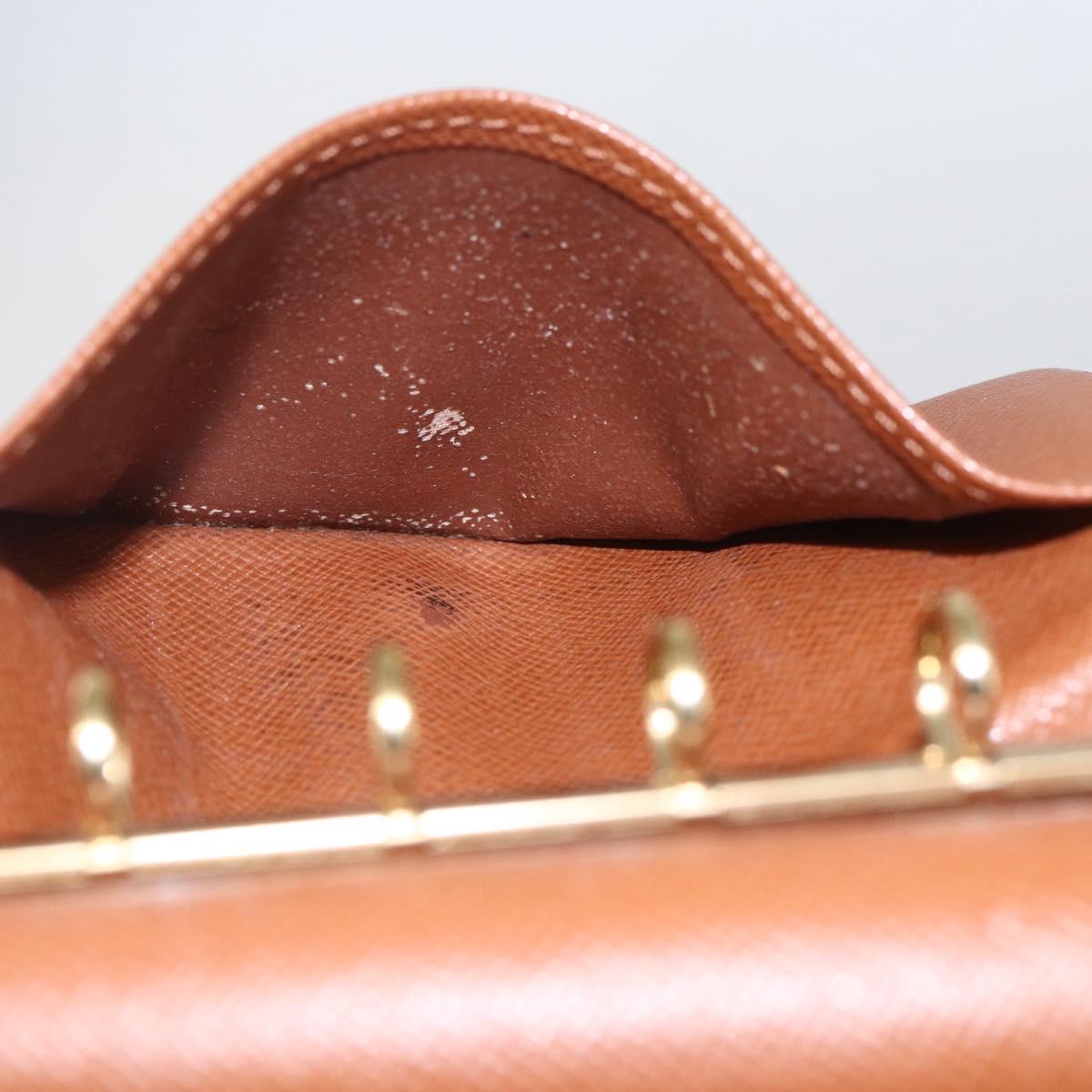 LOUIS VUITTON Monogram Agenda PM Day Planner Cover R20005 LV Auth 157044