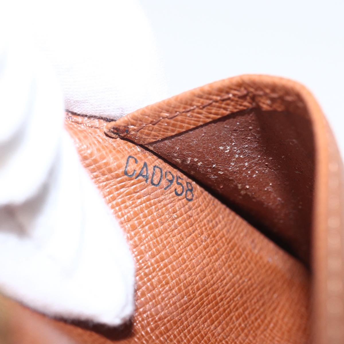 LOUIS VUITTON Monogram Agenda PM Day Planner Cover R20005 LV Auth 157044