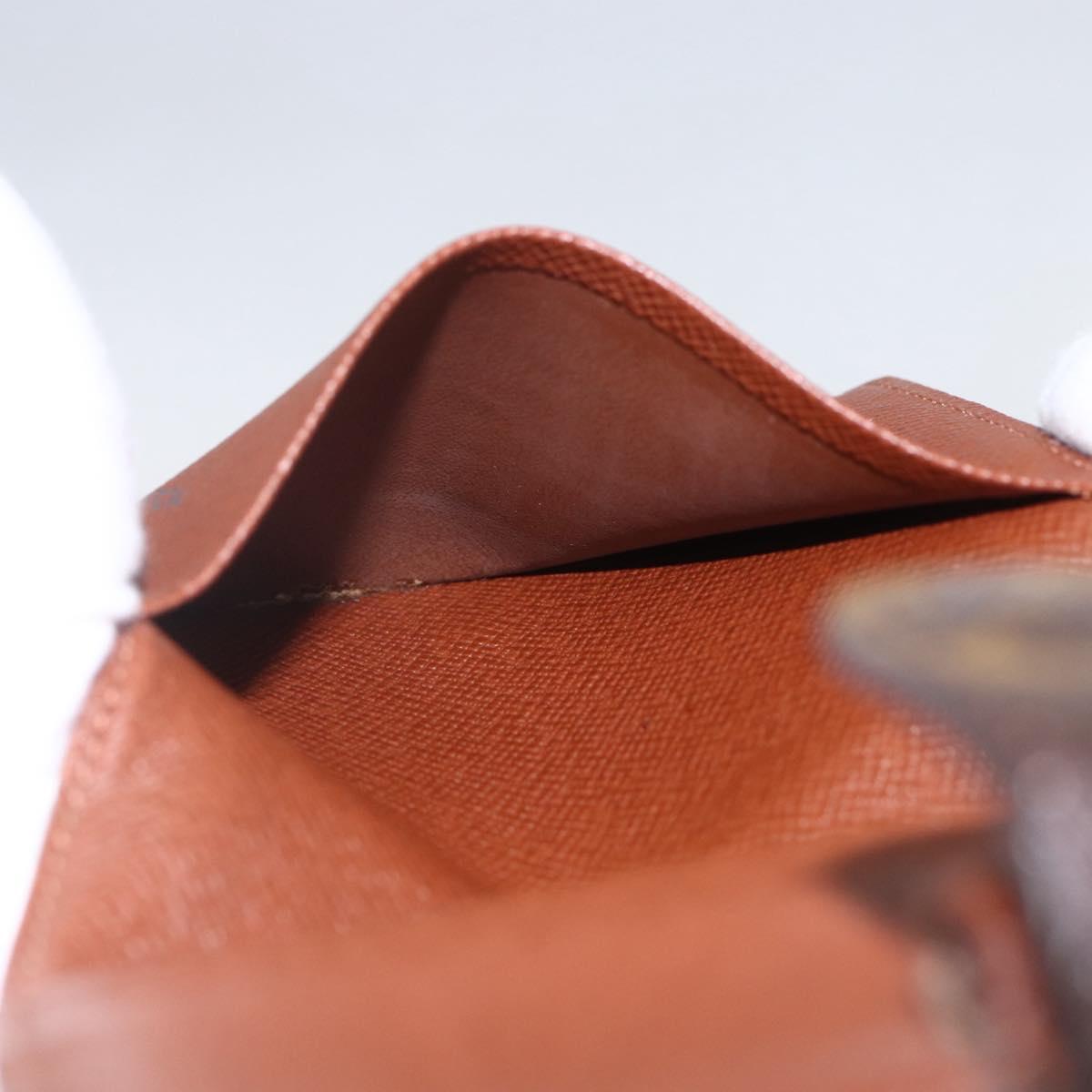 LOUIS VUITTON Monogram Agenda Mini Day Planner Cover R20007 LV Auth 157045