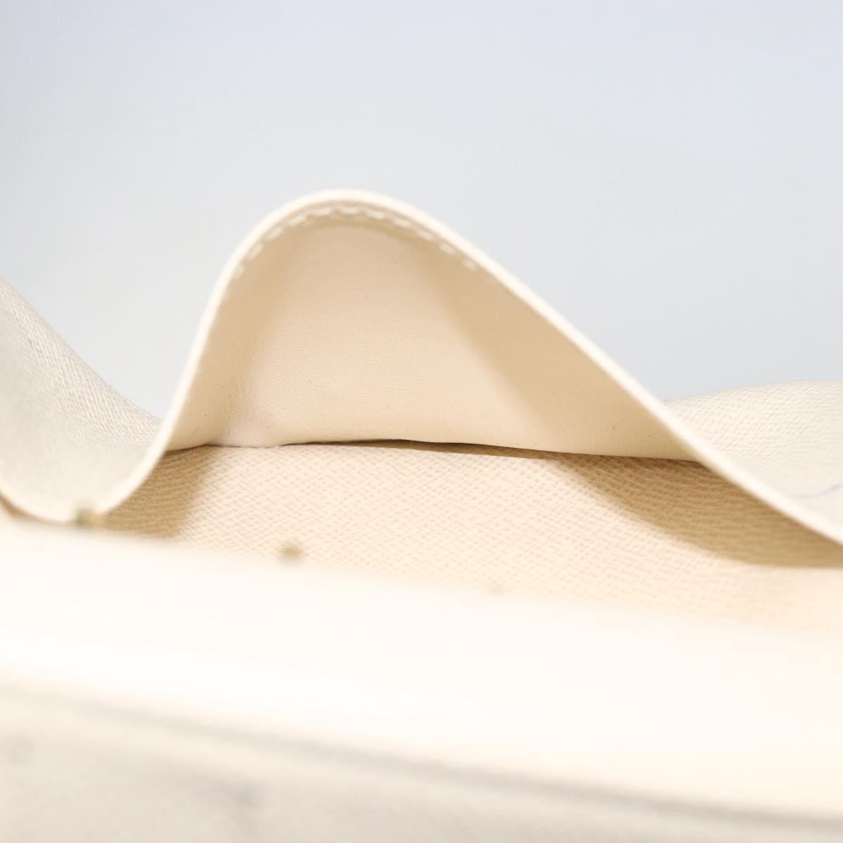 LOUIS VUITTON Damier Azur Agenda PM Day Planner Cover R20706 LV Auth 157046