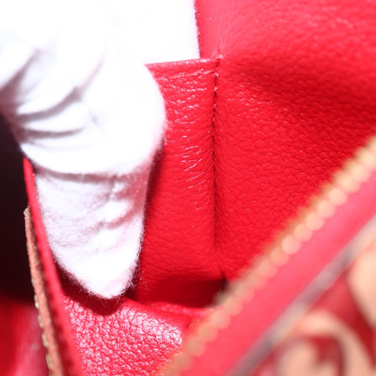LOUIS VUITTON Sweet Monogram Pochette Cosmetic PM Pomme D'amour LV Auth 157048