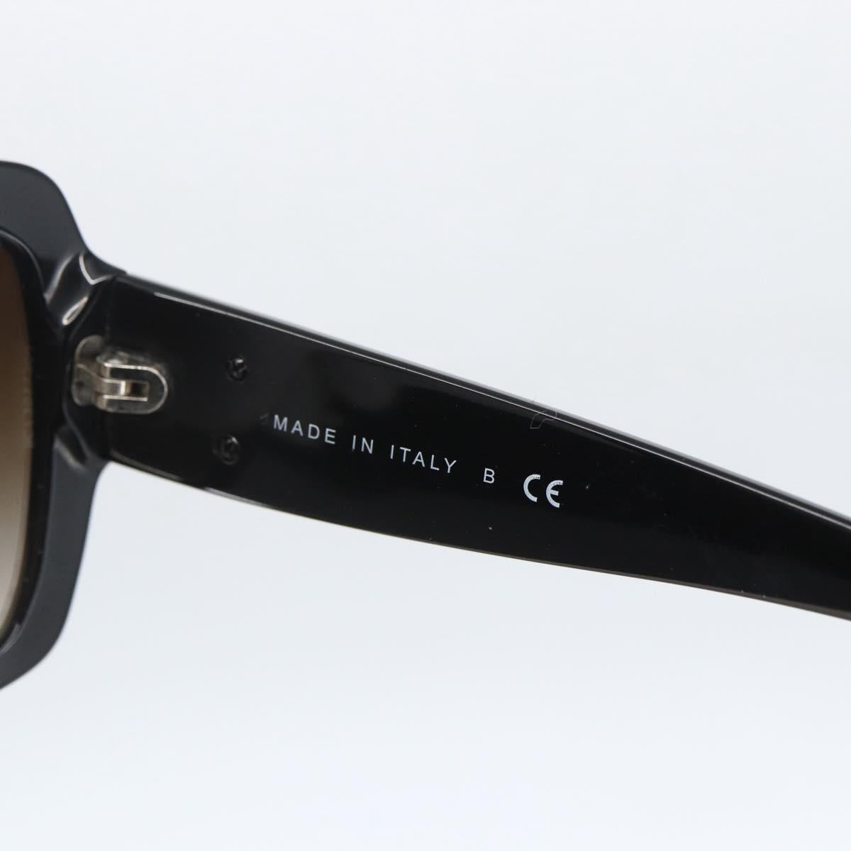 CHANEL COCO Mark Sunglasses plastic Beige CC Auth 157053