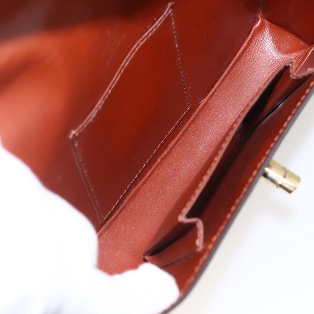 LOUIS VUITTON Epi Prebourg Shoulder Bag Brown M52563 LV Auth 157057