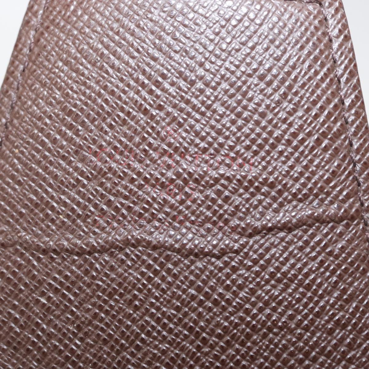 LOUIS VUITTON Damier Ebene Etui Cigarette Case N63024 LV Auth 157065