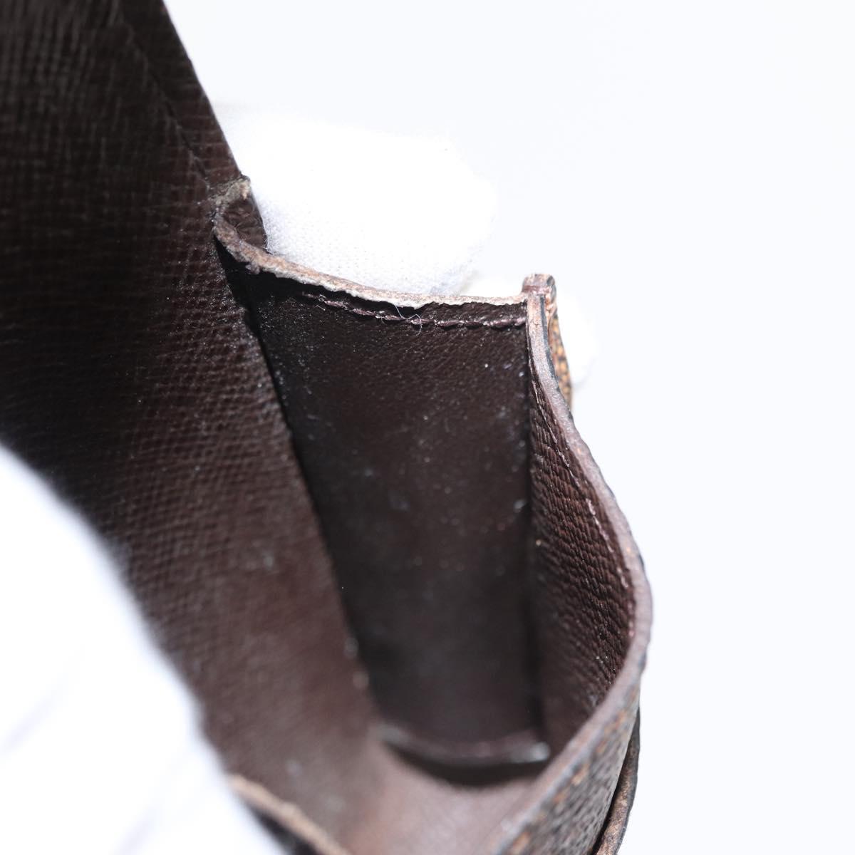 LOUIS VUITTON Damier Ebene Etui Cigarette Case N63024 LV Auth 157065