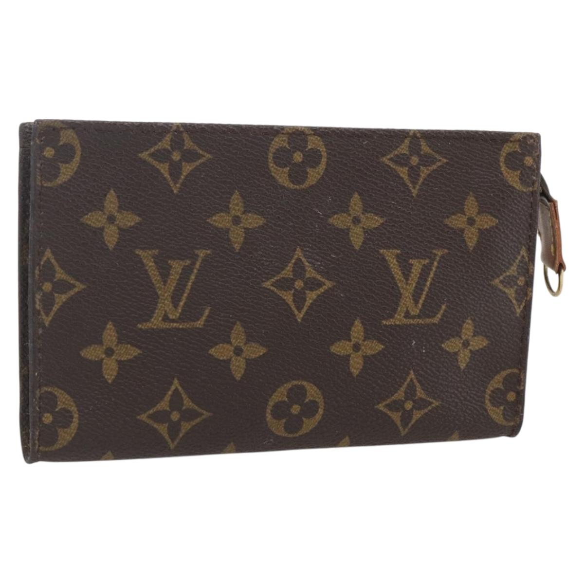 LOUIS VUITTON Monogram Bucket PM Accessory Pouch LV Auth 157070