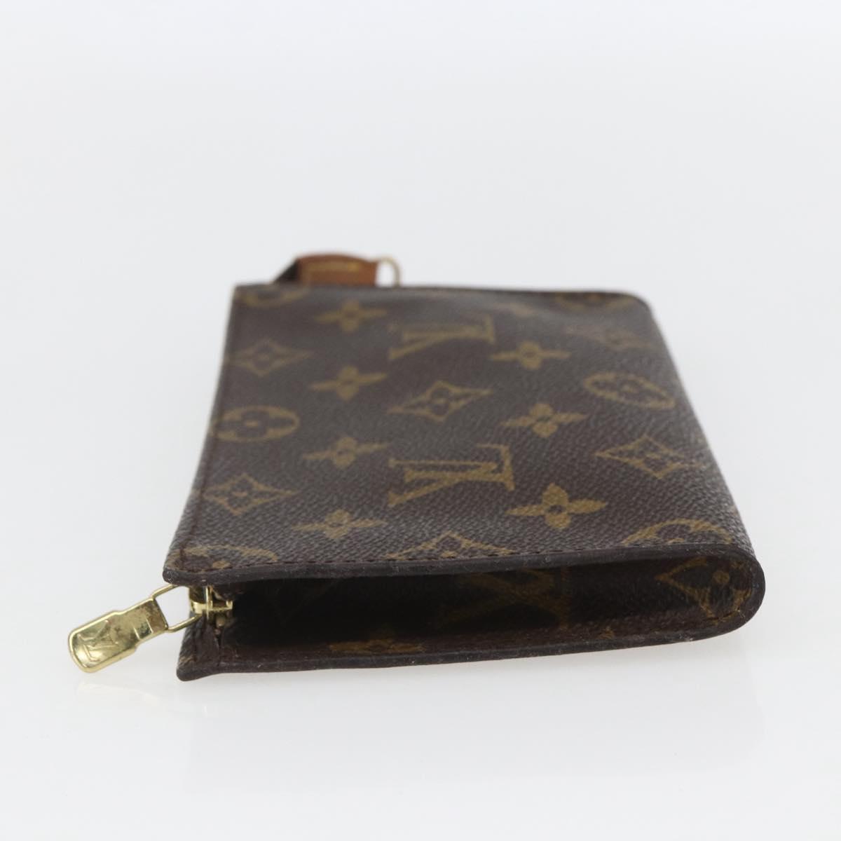 LOUIS VUITTON Monogram Bucket PM Accessory Pouch LV Auth 157070