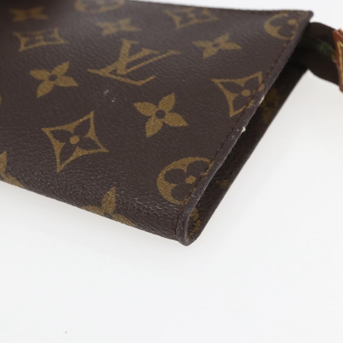LOUIS VUITTON Monogram Bucket PM Accessory Pouch LV Auth 157070