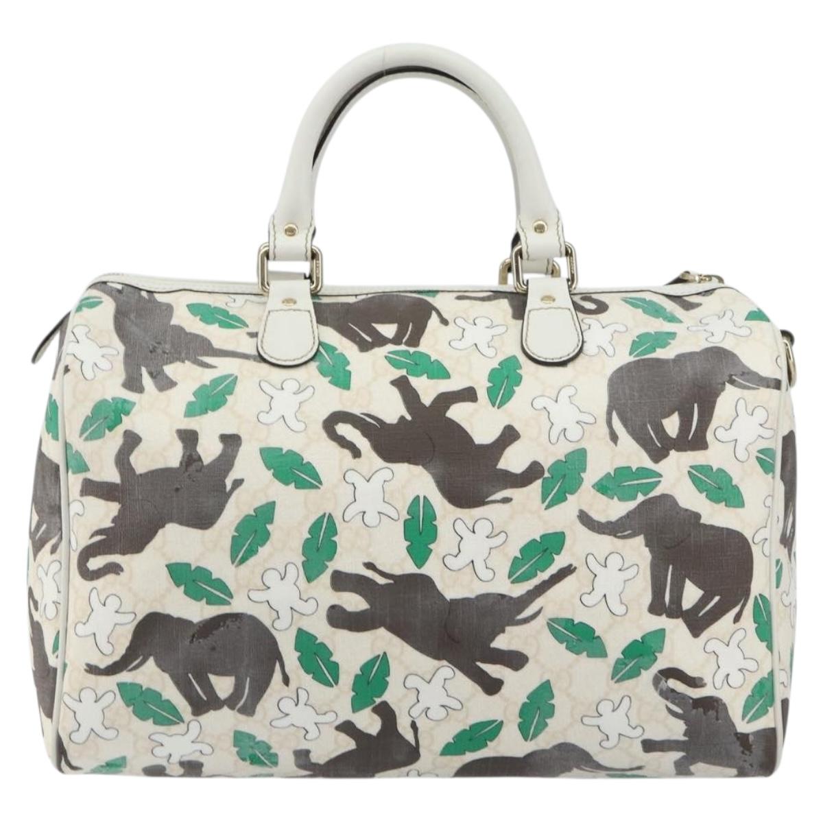 GUCCI GG Supreme Joyce Norman in Africa UNICEF Exclusive Bag 189895 Auth 157102